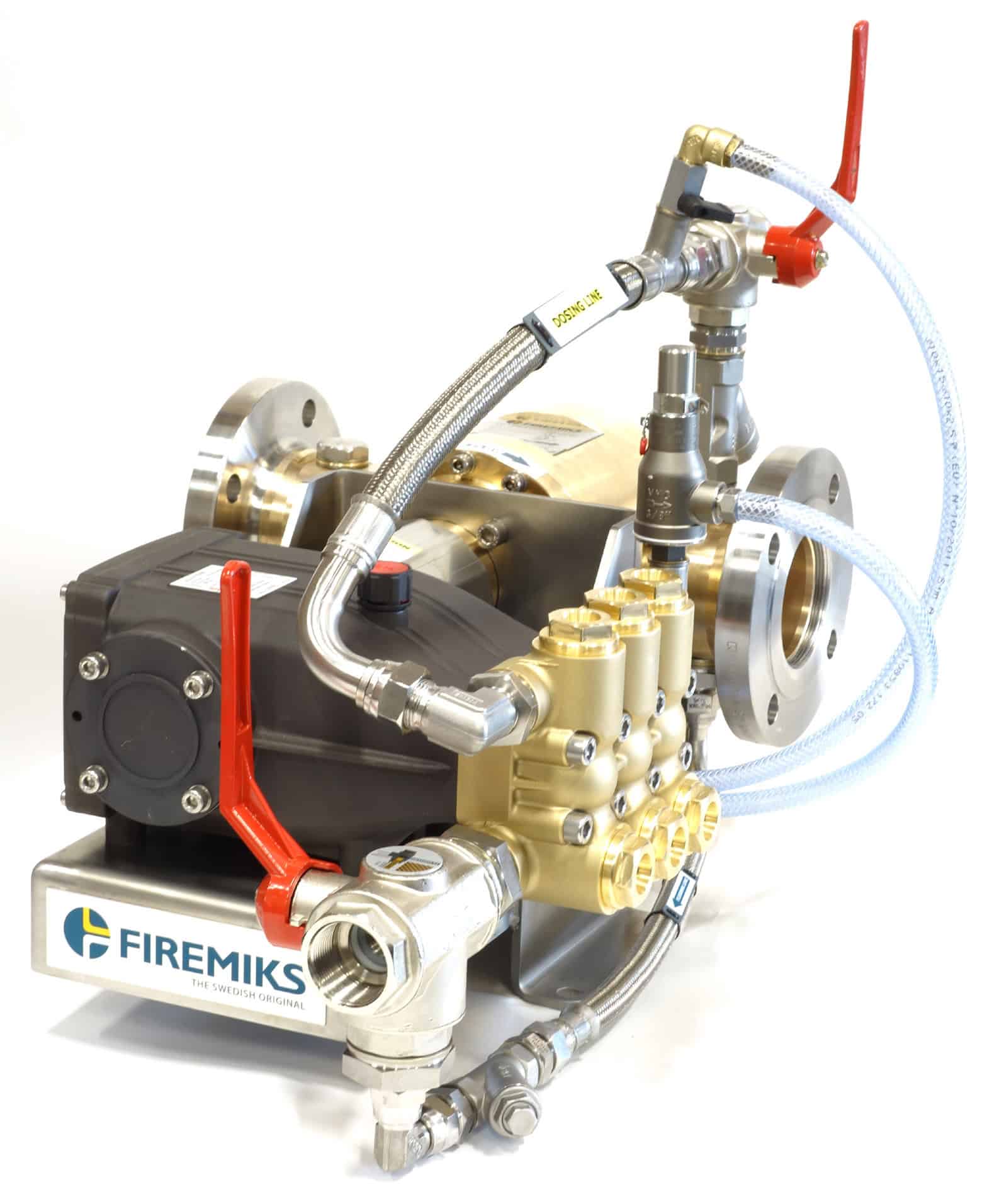 FireMiks water-driven foam proportioner unit